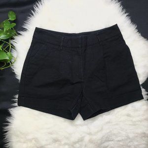 H&M Black Dress Shorts w/ Gold Hardware